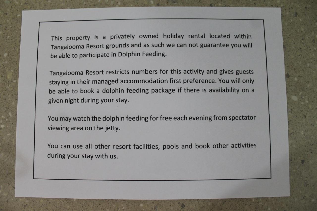 Moreton Island Villas And Apartments Tangalooma Eksteriør bilde